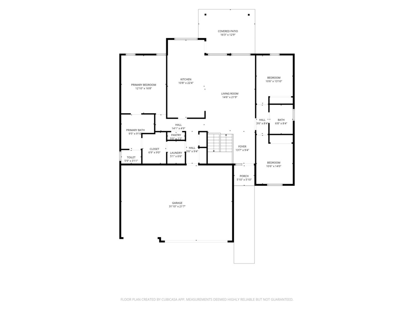 2D Floor Plan for 683 Palomino Street (1)